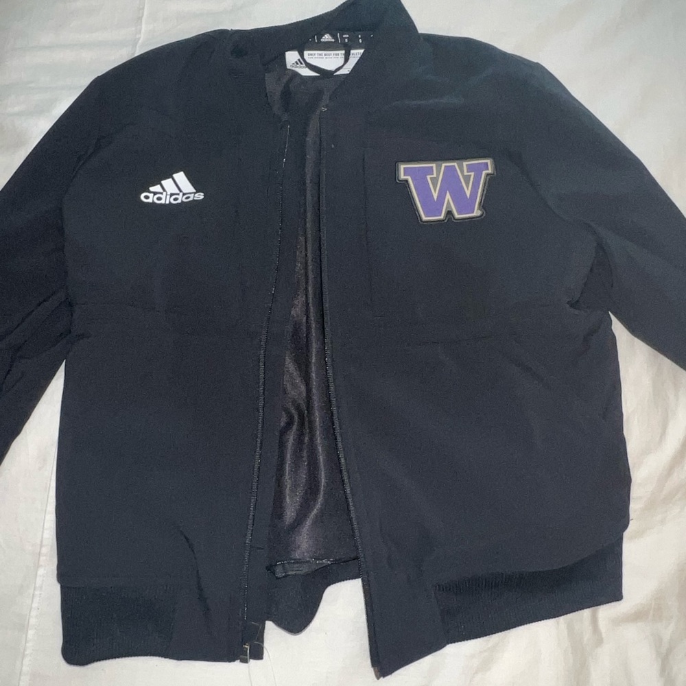 Uw (university of Washington) huskies track jacket from Adidas - brand new